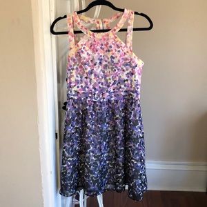 Guess colorful fit and flare dress